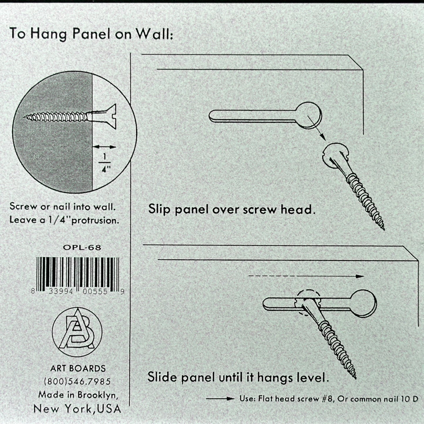 9 X 12 - Oil Primed Linen - Archival Artist Panels