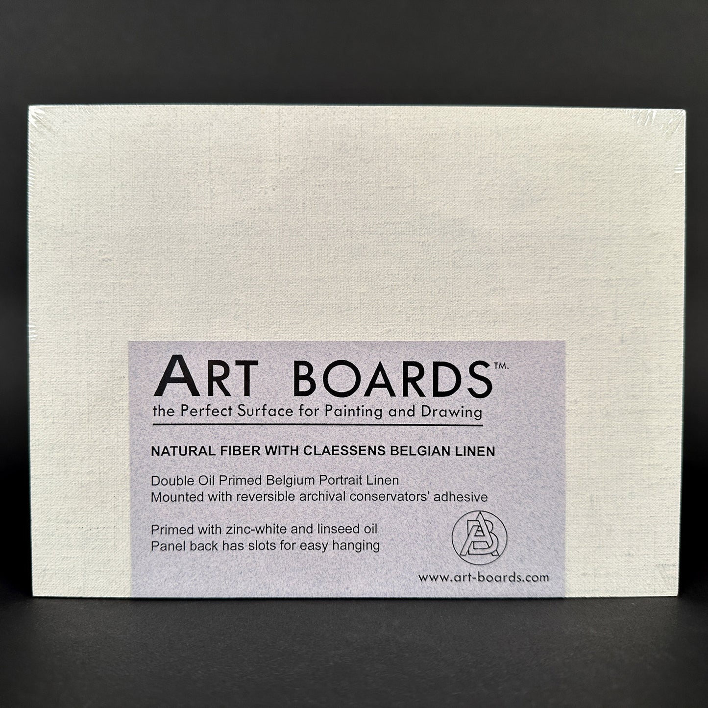 18 X 18  - Oil Primed  Linen -