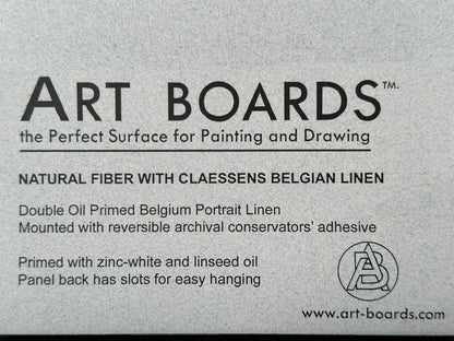 16 X 20  - Oil Primed  Linen -