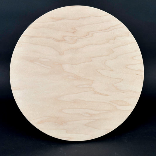 Art Boards™ Natural Maple Round Art Panel 6" x .75" Thick