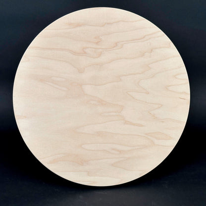 Art Boards™ Natural Maple Round Art Panel 12" x .75" Thick