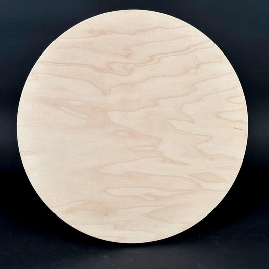 Art Boards™ Natural Maple Round Art Panel 10" x .75" Thick